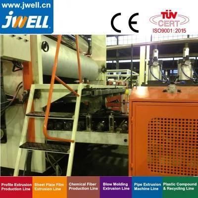 Jwell PE, PP Thick Plate Extrusion Line Production Line/Extrusion/Extruder/Line