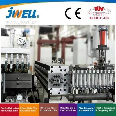 Jwell PP, PE, PC Hollow Sheet Corrugated Sheet Board Extruder/Making Machine/Extruder