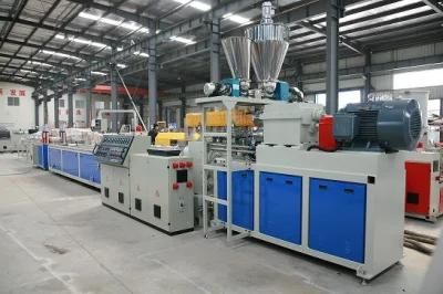 One-Step Wood Plastic Profile Extrusion Line