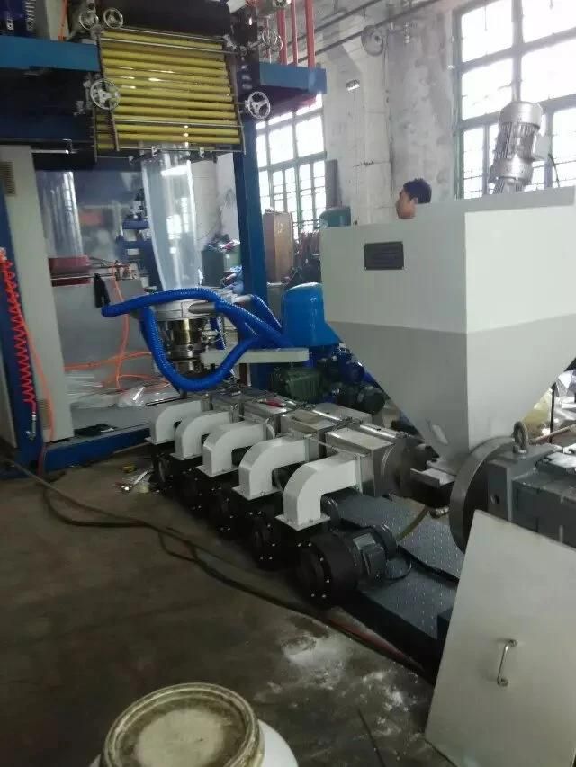 PVC Film Blowing Machine with Unit for Making Printing and Label Film