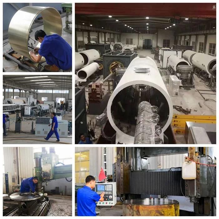 HDPE 110-600mm Plastic Jacket Shell Casing Pipe Extrusion Machinery for Supplying Hot Water/Oil Pipeline