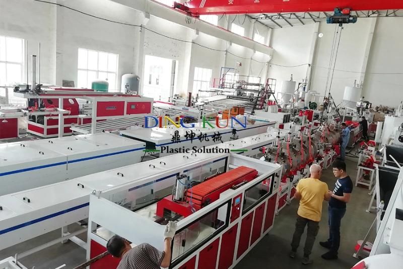 PVC Fiber Reinforced Hose Production Line Garden Hose Manufacturing Machinery