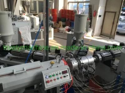 Plastic PPR / Pert PE PVC Pipe Making Extruder Production Line / Extrusion Machine
