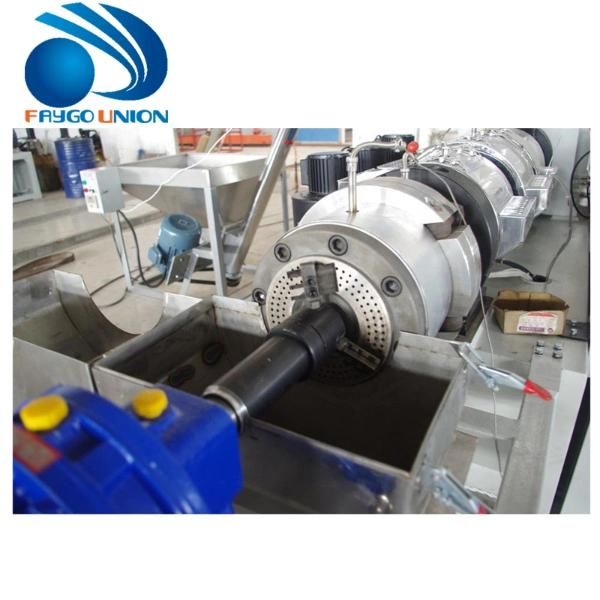 Twin Screw Plastic Pellet Production PVC Granulating Machine