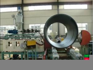 HDPE Steel Reinforced Winding Pipe Production Line