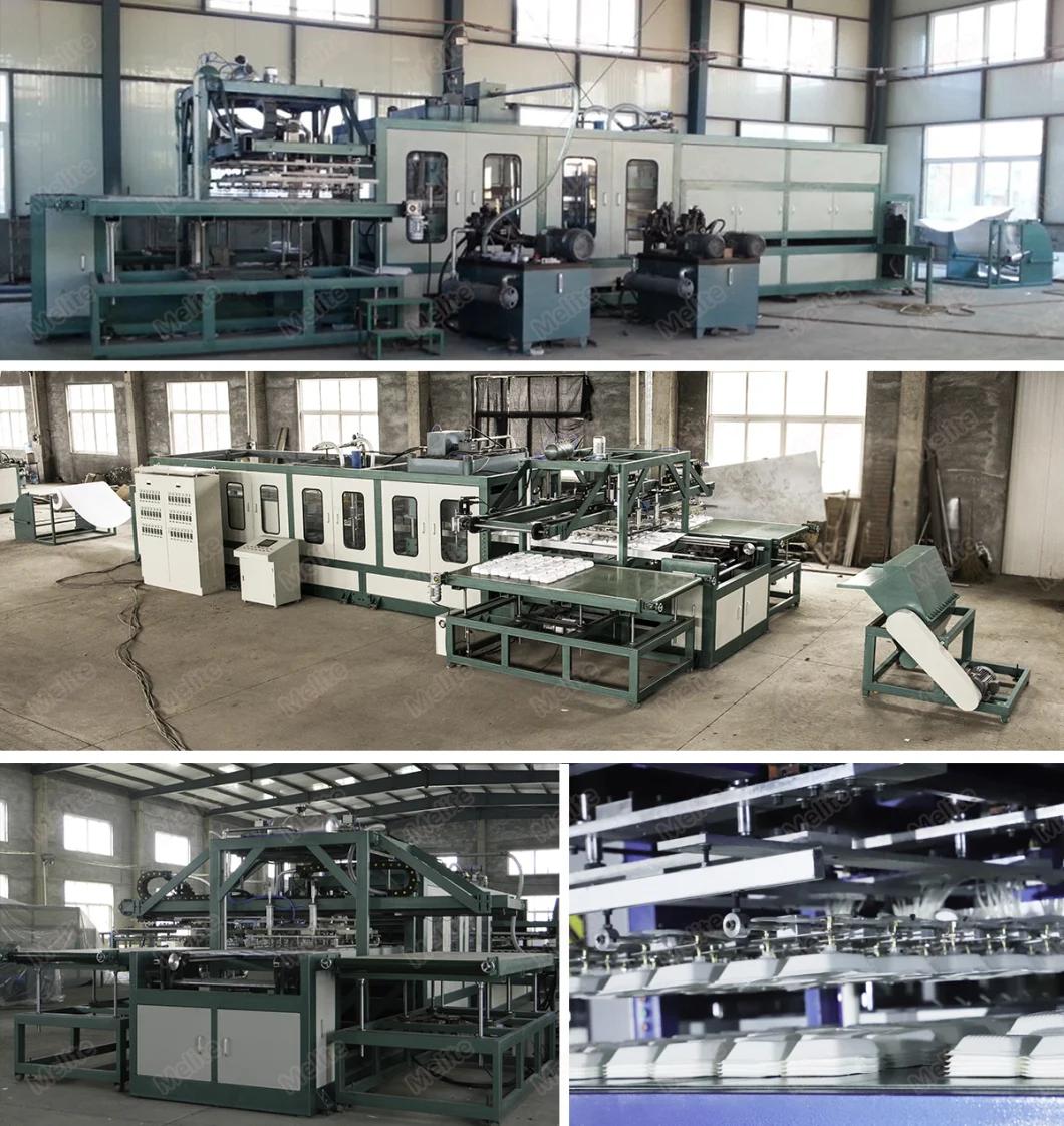 Fully Automatic Vacuum Forming and Cutting off Integration Machine
