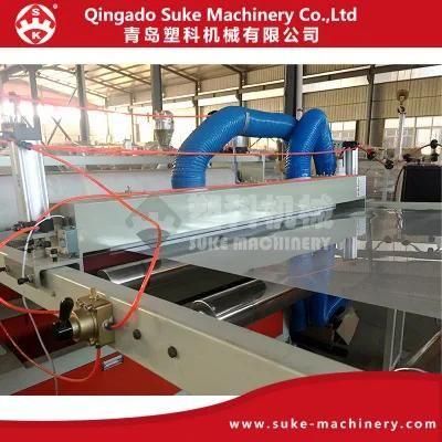Reinforced Manufacturing Automatic PE PP PS PVC ABS PMMA PC Plastic Sheet/Board Extrusion ...