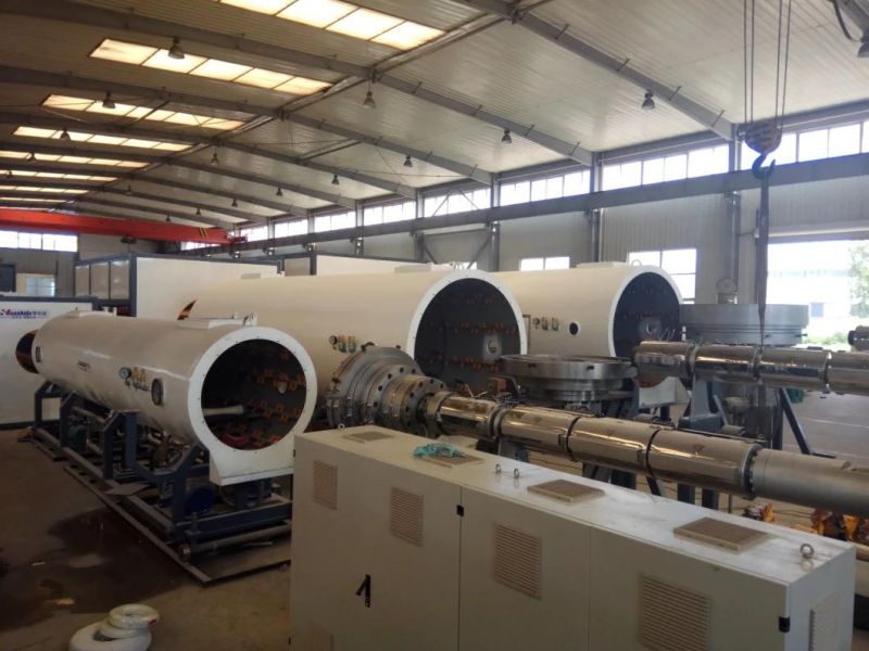 HDPE Shell Extrusion Line for Pre-Insulated Pipe with Polyurethane Foam