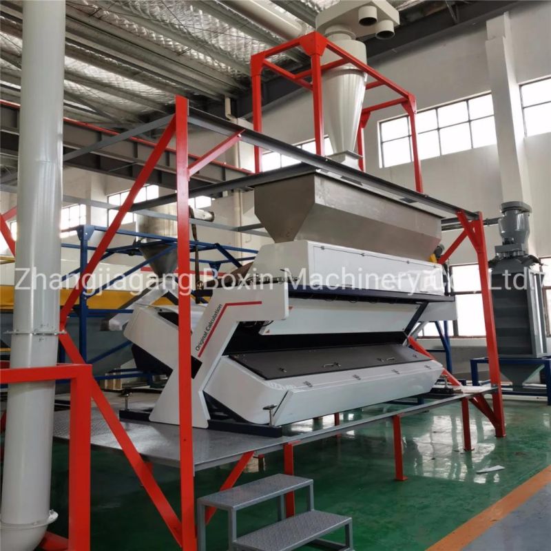 High Productivity Pet Bottle Recycling Machine for Water Cola Plastic Bottle with Friction Washer