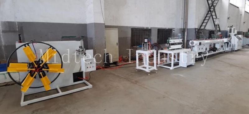 Plastic LDPE / HDPE Pipe Extrusion Machine Production Line