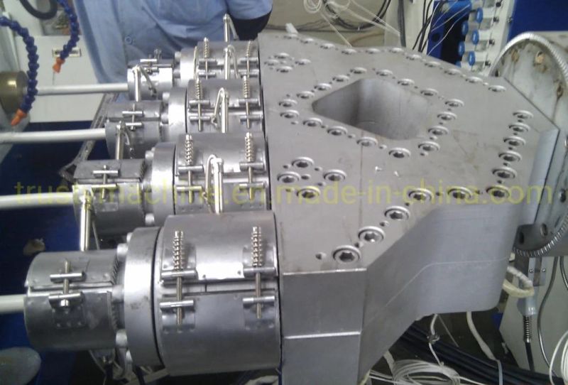 High Quality Plastic Sjsz51/105 PVC Four Pipe Extrusion Line