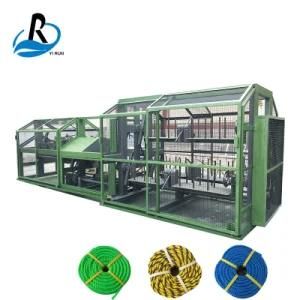 Plastic Nylon Rope Machine Raffia Twine Twisted PP PE Rope Making Machine