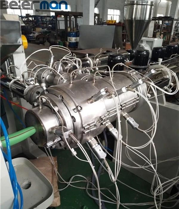 20mm-63mm Automatic Sj65/30 Sj55/30 Single Screw Co-Extrusion PE 3 Layers Gas Pipe Production Line Siemens Motor ABB/Delta Inverter