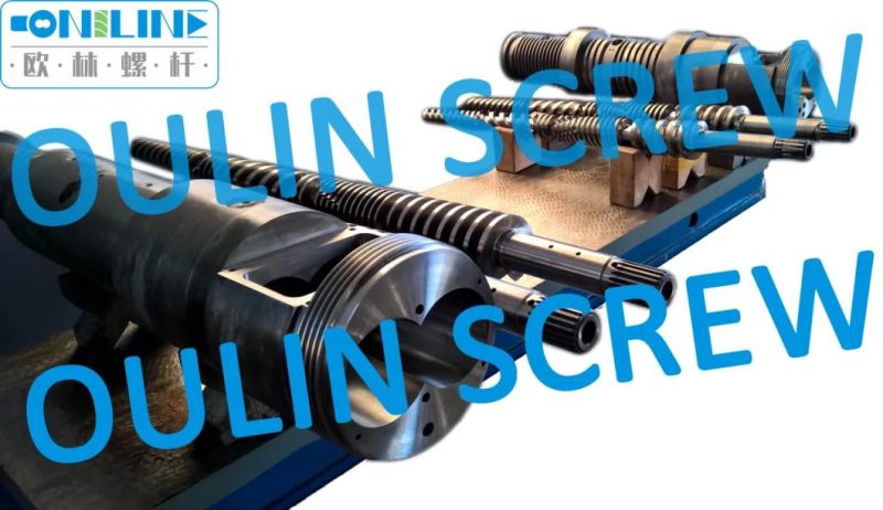 Cincinnati Cmt58, Cmt45 Twin Conical Screw Barrel for PVC Pipe