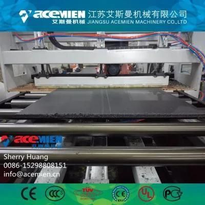Multi-Layer PE PP Plastic Building Template Sheet Extruder Making Machine Production Line ...