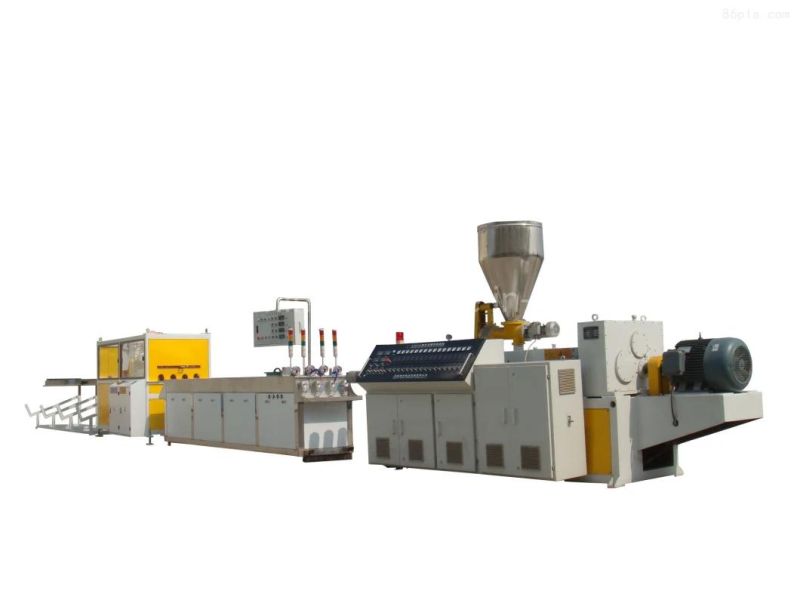 63mm-160mm PVC Pipe Making Machine Production Line