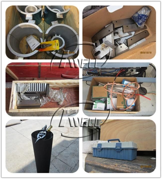 Three Stage PP/PE Plastic Film Granulating Machine/Triple Extruder Screw Pelletizing Line