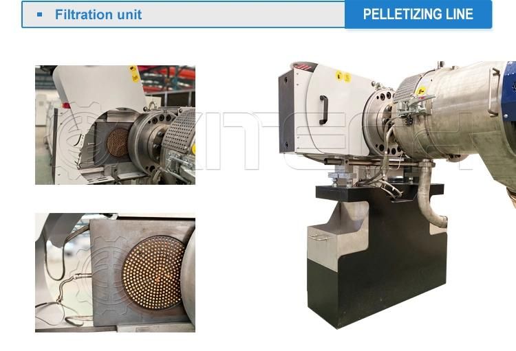 PE Film HDPE LDPE Scraps PP Drums Melting Plastic Pelletizer Machine