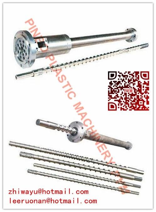Extruder Screw and Barrel for Plastic Fiber Drawing Machine