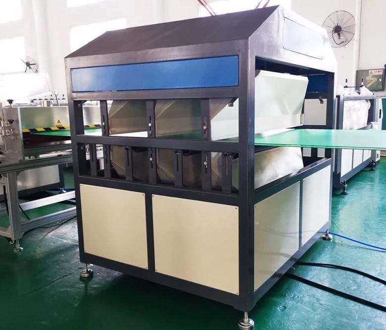 Plastic Corrugated Hollow Sheet Machine PP Coroplast Sheet Making Production Machine Used for PP Layer Pad