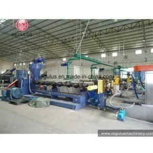 HDPE Scraps Granulating Machine Plastic Recycling