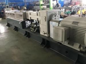 Plastic Pellet Compounding Twin Screw Vacuum Degassing Extruder