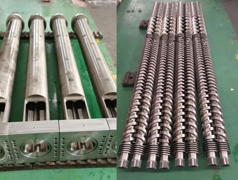 Parallel Twin Screw Barrel PVC Granule Extrusion Screw Barrel