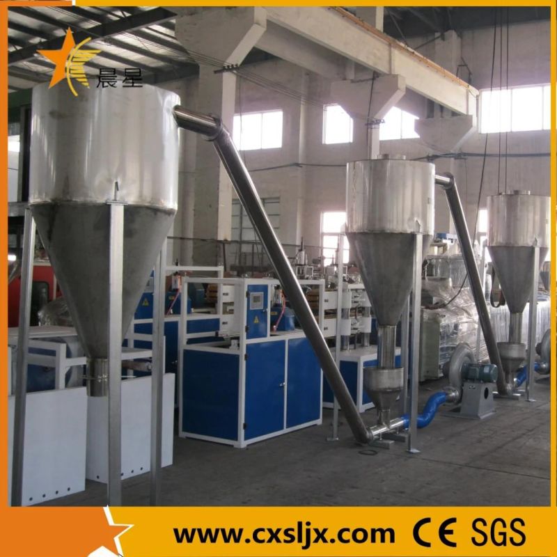Waste Material Soft and Rigid PVC Granulation Production Line with Hot-Die Cutting