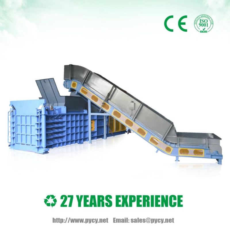 Byb-150t Semi-Autoamtic Baler Press Baling for Waste Paper Plastic