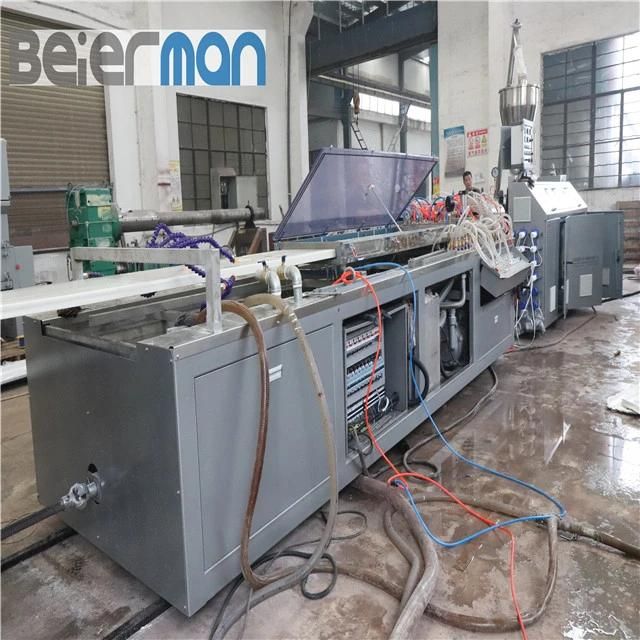 Sjsz-51/105 Conical Twin Screw UPVC/PVC Trunks Extrusion Line