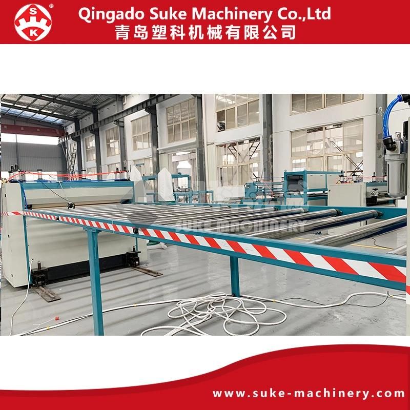 PP Building Formwork Hollow Corrugated Sheet Extrusion Production Line
