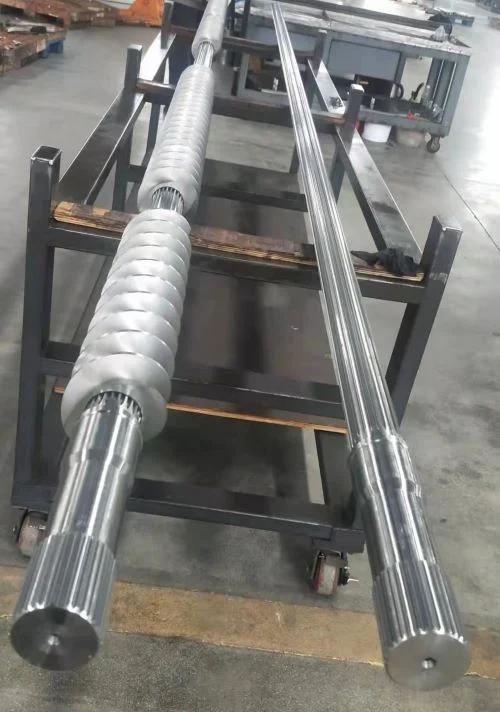 Capacity Diameter 132mm Screw Shaft for Food and Feed Industry