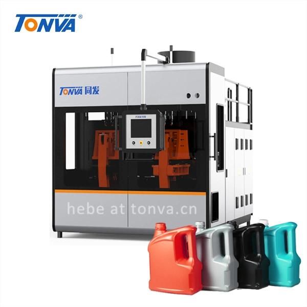Tonva PE Lubricating Lubricant Oil Bottle with View Line Bottle Making Extrusion Blow Molding Machine