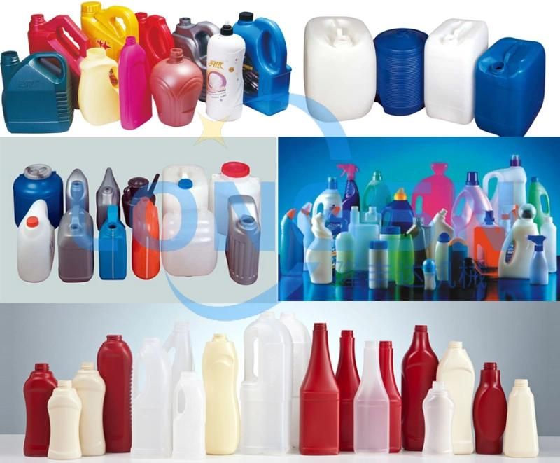 High Quality Custom HDPE PE Plastic 2L Liquid Laundry Detergent Bottle Extrusion Blowing Molding Machine