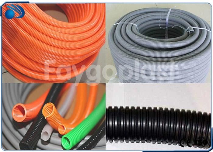 PVC/PP, PE Single-Wall Corrugated Pipe Making Machine