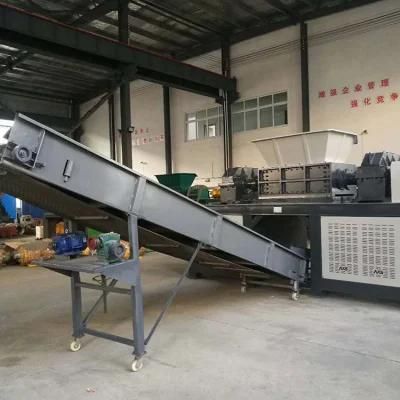 Hot Selling Double Shaft Plastic Bag Scrap Metal Shredder Machine