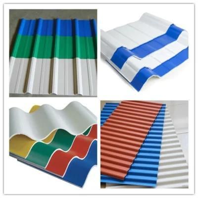 UPVC 4 Layers Corrugated Roof Sheet Extrusion Line