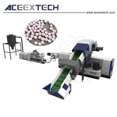 Plastic Recycling System for Post Consumer Waste Pelletizing with New Design