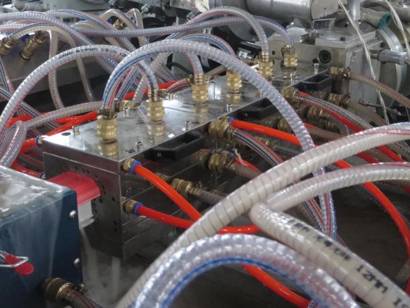 PVC/UPVC+ASA Co-Extrusion Window Profile Making Machine Plastic Window Machine