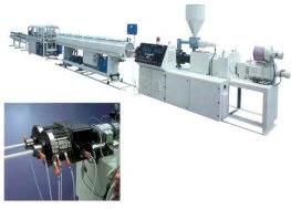 Plastic PE/PVC Double Wall Corrugated Pipe Production Line