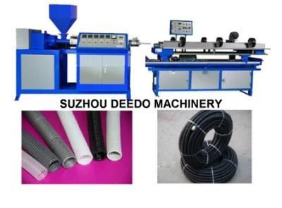 PVC PP PE HDPE Plastic Flexible Corrugated Pipe Machine