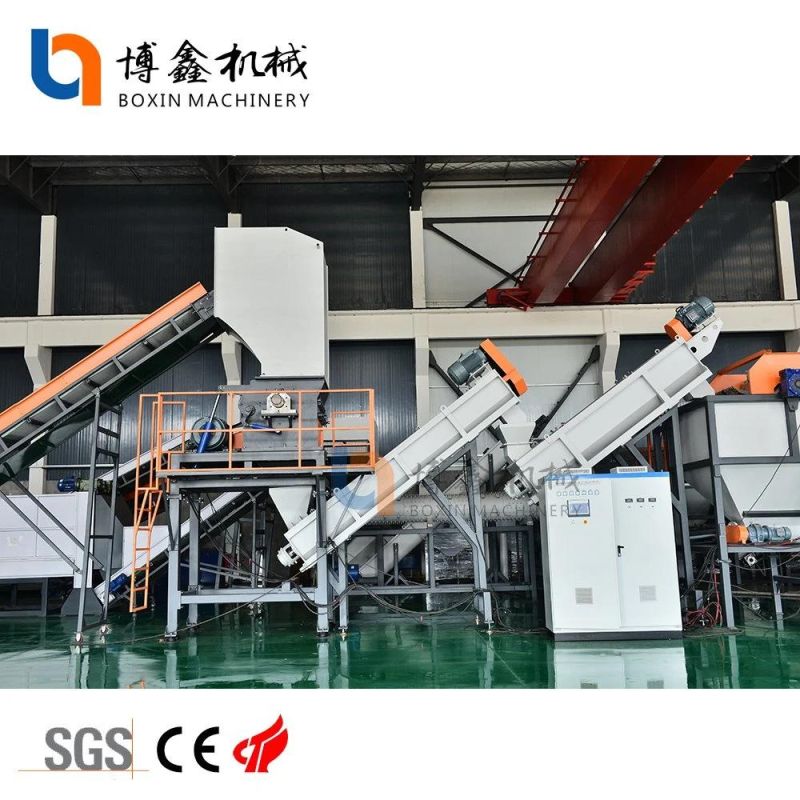 Automatic Waste Plastic PE Film PP EPS Woven-Bag Jumbo-Bag Raffia Recycling Washing Machine/Plastic Granulator/Crusher/Crushing Machine Line /Equipment /System