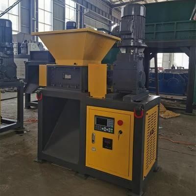 Fabric Shredding Double Shaft Shredder Machine Small Textile Shredder