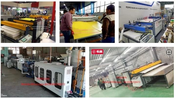 Coroplast Correx Corflute Sheet and Board Extrusion Production Line