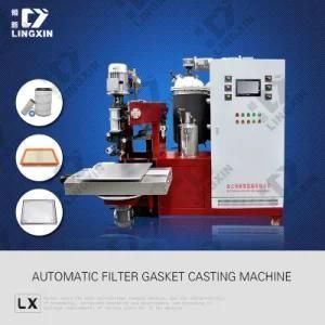 Polyurethane Air Filter Gasket Casting Machine CE Certificated
