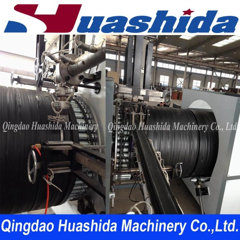 HDPE Hollow Wall Pipe Making Line Extrusion Machine