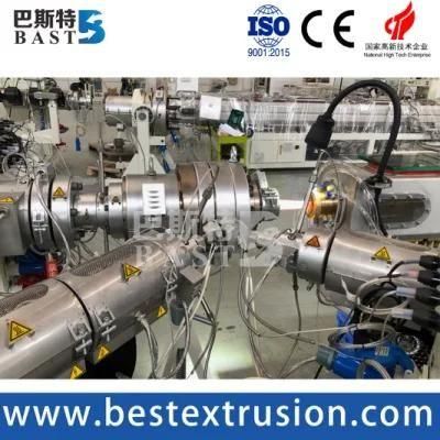 High Speed HDPE Cool and Hot Water Pipe Extrusion Machinery Production Line