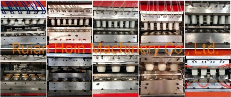 Plastic PP PS Pet Disposable Cup Food Packaging Thermoforming Making Machine with Auto Stacker
