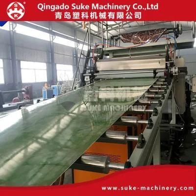 Suke PVC Artificial Marble Sheet Plastic Extrusion Production Line Making Machine for ...