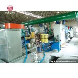 PP PE Film and Flakes Water Ring Die Face Pelletizer